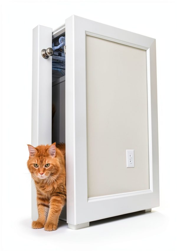 Door Buddy Cat Door Latch Adjustable Pet Gate Made in USA-1