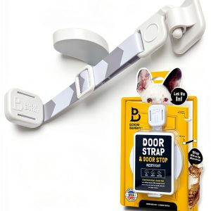 Door Buddy Cat Door Latch Adjustable Pet Gate Made in USA-0