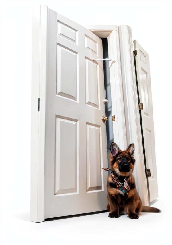 Door Buddy Cat Door Latch Adjustable Pet Gate Made in USA-5
