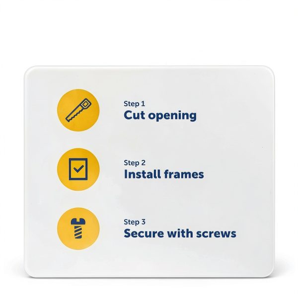 PetSafe Aluminum Pet Door Extreme Weather Protection Large-5