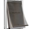 PetSafe Aluminum Pet Door Extreme Weather Protection Large-0