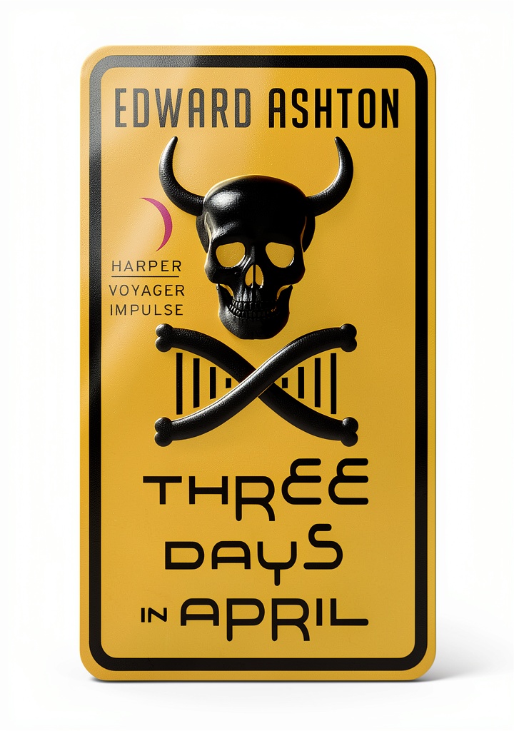 'Kindle book cover showing humorous science fiction theme'