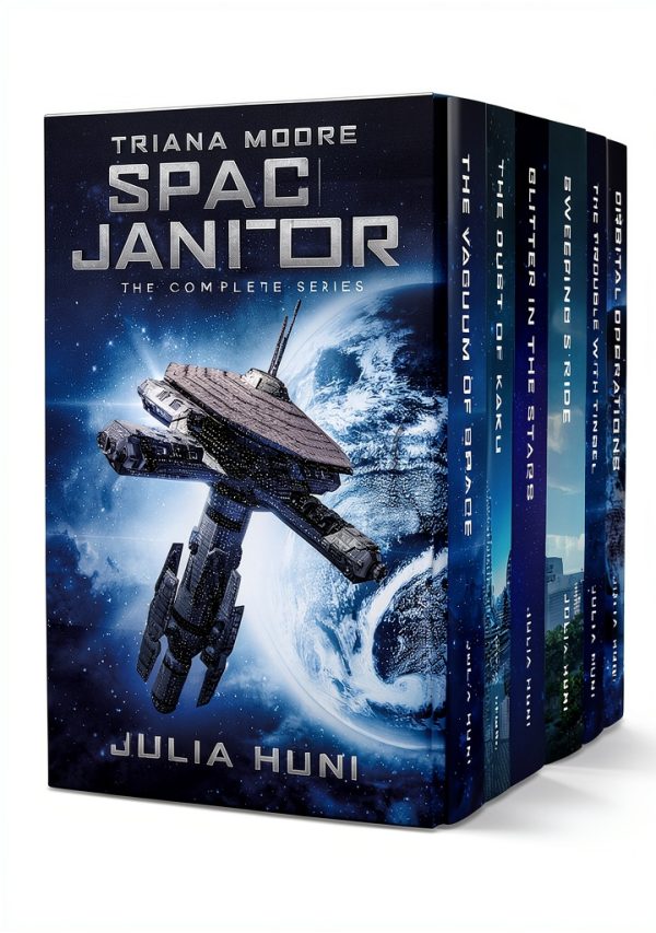 Space Janitor Universe Humorous Science Fiction Kindle Book-0