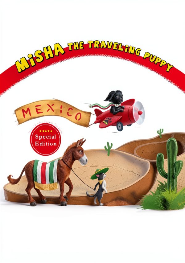 Misha the Travelling Puppy Book by Alaya Books-0