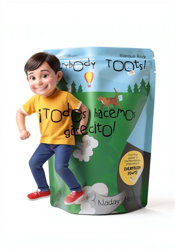 Everybody Potties! Spanish Children's Book by Suteki-0