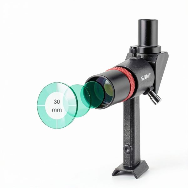 MK127 Astronomy Observation Set, MK127 OTA with SV188P Dielectric Mirror Star Diagonal, 20mm Telescope Eyepiece, SV182 6x30 Right-Angle Finder Scope, Catadioptric Telescope for Planetary Observation-7