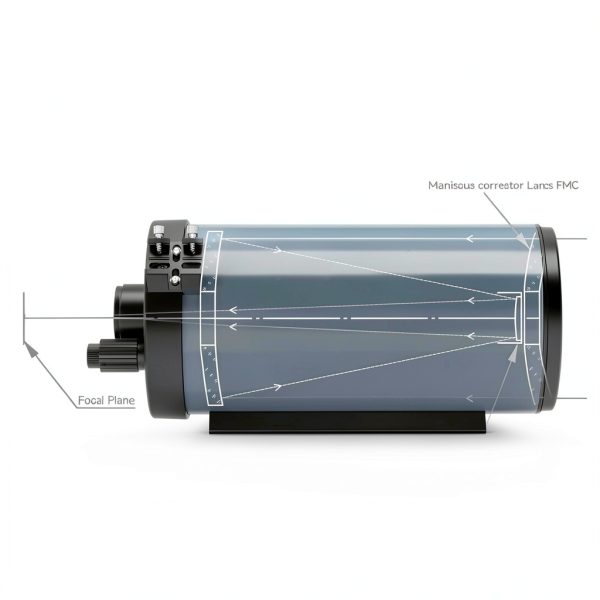 MK127 Astronomy Observation Set, MK127 OTA with SV188P Dielectric Mirror Star Diagonal, 20mm Telescope Eyepiece, SV182 6x30 Right-Angle Finder Scope, Catadioptric Telescope for Planetary Observation-3