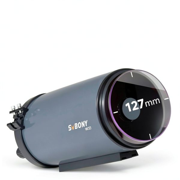 MK127 Astronomy Observation Set, MK127 OTA with SV188P Dielectric Mirror Star Diagonal, 20mm Telescope Eyepiece, SV182 6x30 Right-Angle Finder Scope, Catadioptric Telescope for Planetary Observation-1