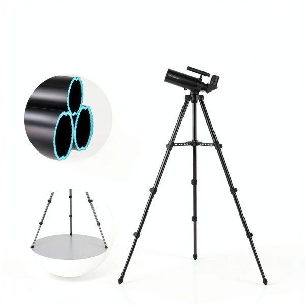 Maksutov-Cassegrain Telescopes for Adults Astronomy, 70mm Aperture Catadioptric Compound Telescope, Compact Portable Travel Telescope, w. Pro Tripod & Phone Adapter-6