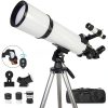 Catadioptric Telescope 80mm 600mm AZ Mount by HEXEUM Wireless Remote-0